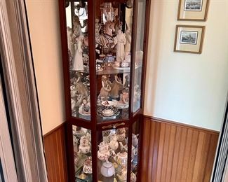 Corner Curio Cabinet