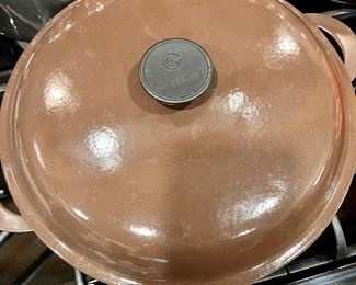 Le Creuset  French Covered Iron Skillet 