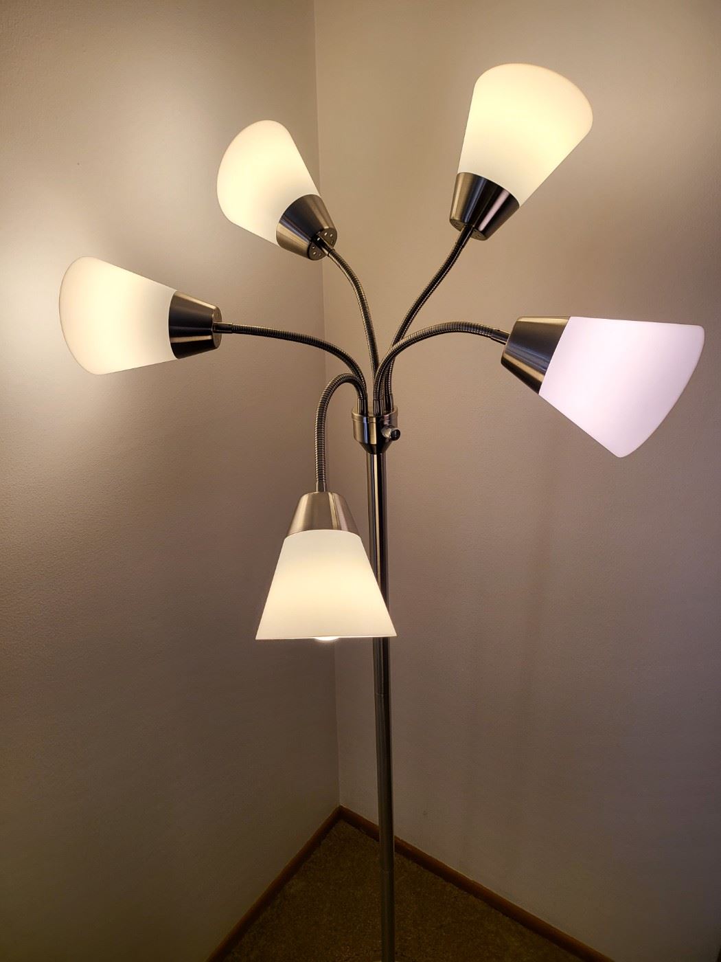 5-Light Floor Lamp 1 of 2 $85 or bid #7
5-Light Floor Lamp 2 of 2 $85 or bid #8