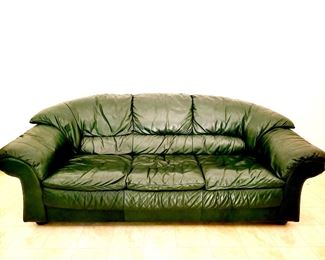 Italian Leather Sofa #24
Monday DELIVERY is AVAILABLE!