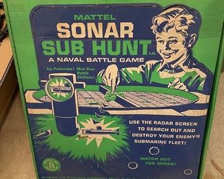 Sonar Sub Hunt Battle Game (we have 3)