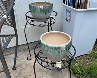 Pots and stands