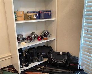 Fishing Reels, Cameras, Knives