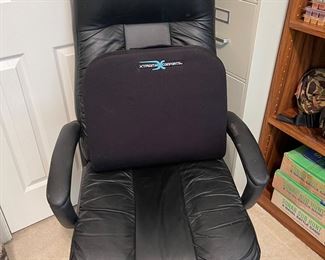 Office Chair and Back Pillow