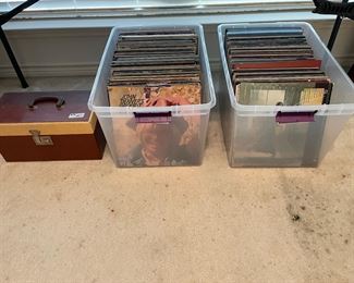 Albums and 45’s