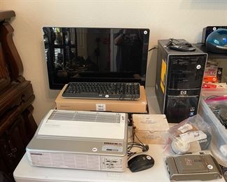 Computer, Monitor, Keyboards, Vintage Polaroid, Underwater camera, Air Purifier