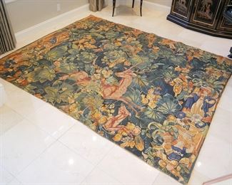 "Le Cerf" D'Art De Rambouillet French Wall Tapestry - Extra Large
