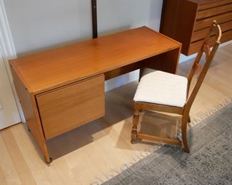 Danish Modern Desk by Vitze & Chair
