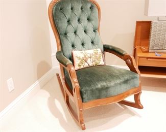 Green Lincoln Rocker

