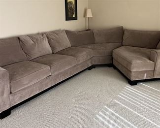 Beige Sectional Sofa 