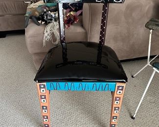 Hand Painted Chair 