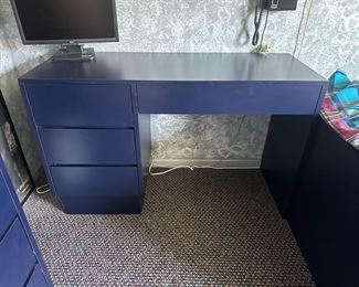 Blue Writing Desk 