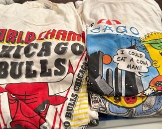 Vintage Bulls & College T-Shirts