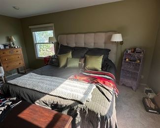 King Sized Bed with Headboard