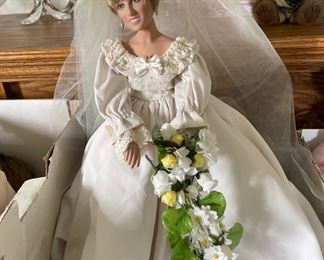 Collectible Princess Di doll