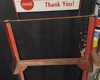 Antique Coca Cola Bottle Crate Stand