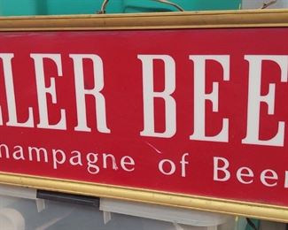 Lighted Working Miller Beer Sign
