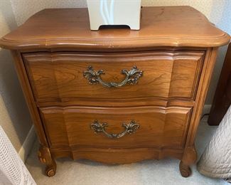French Provincial nightstand