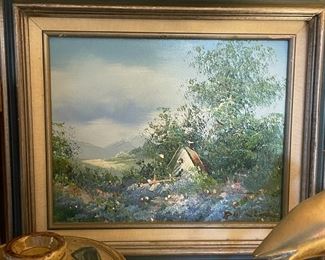 Small original oil