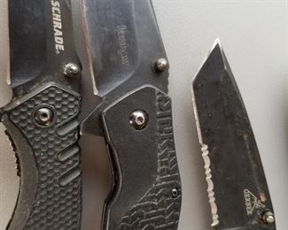 Gerber,Kershaw, schrade