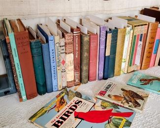 Books ranging from late 1800s to early 1900s. Many 1st editions.