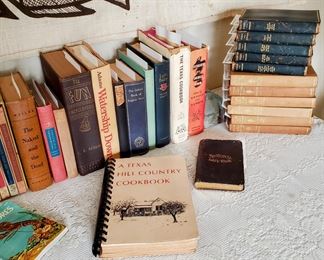 Books ranging from late 1800s to early 1900s. Many 1st editions.