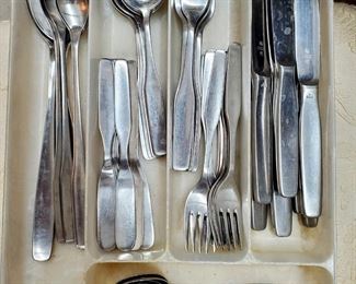 Mid Century set Cromargen German Flatware