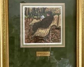 Al Davidson signed art