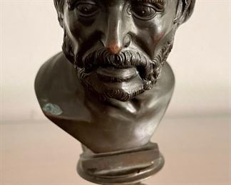 Roman bronze bust