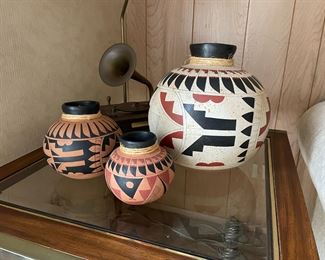 Jose Lucano signed pottery