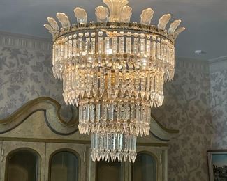 Baccarat style French Crystal Chandelier