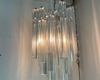 Camer Venini Murano glass chandelier