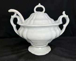 Petrus & Regout & Co. Soup Tureen w/ Ladle