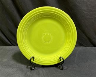 VTG Green Fiestaware Plate