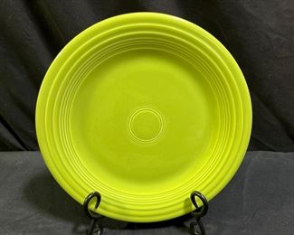 VTG Green Fiestaware Plate