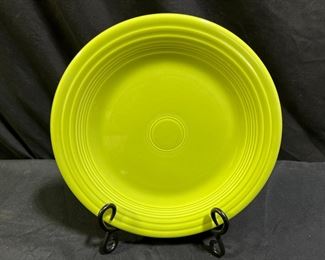 VTG Green Fiestaware Plate