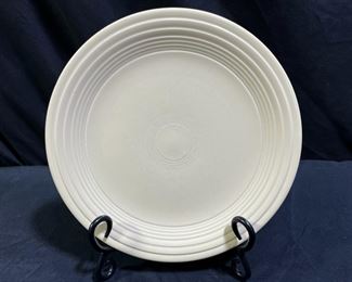 Vtg Grey Fiestaware Plate