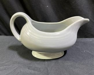 VTG Grey Fiestaware Gravy Boat