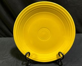 VTG Yellow Fiestaware 9 3/8" Plate
