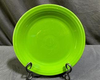 VTG Green Fiestaware 9.5" Dinner Plate