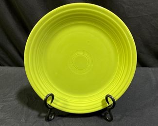 VTG Green Fiestaware 9.5" Dinner Plate