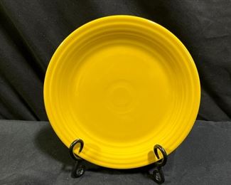 VTG Yellow Fiestaware 9 3/8" Plate