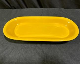 VTG Yellow Fiestaware Bread Tray
