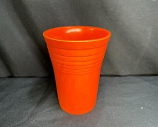 Fiestaware Orange Water Tumbler