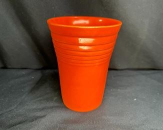 Fiestaware Orange Water Tumbler
