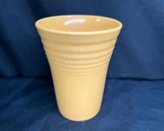 Yellow Fiestaware Water Tumbler