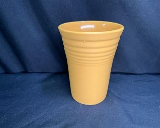 Yellow Fiestaware Water Tumbler