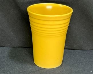 Yellow Fiestaware Water Tumbler