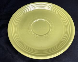 VTG Green Fiestaware Saucer