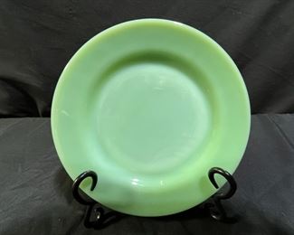 Fire-King Oven Ware Jadeite 8" Lunch Plate